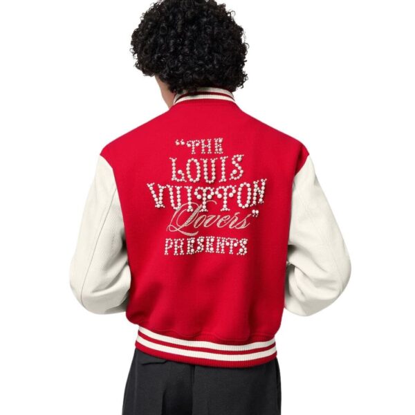 LOUIS VUITTON MIX LEATHER VARSITY BLOUSON - Image 3