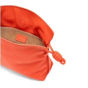 LOEWE MINI FLAMENCO CLUTCH BAG IN CALFSKIN NAPPA