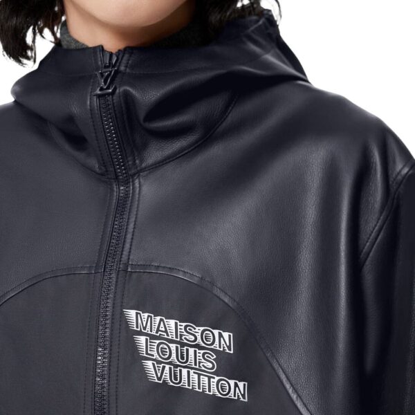 LOUIS VUITTON MIX LEATHER BLOUSON - Image 3