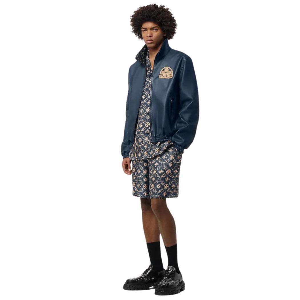 LOUIS VUITTON MONOGRAM REVERSIBLE LEATHER MIX BLOUSON - Image 5