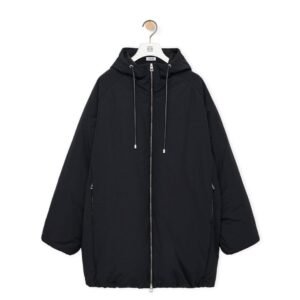 LOEWE PADDED BOMBER JACKET IN TECHNICAL COTTON