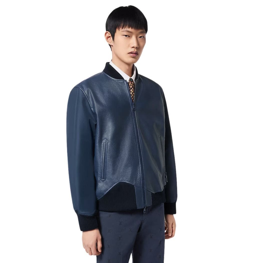 LOUIS VUITTON REVERSIBLE LEATHER NYLON BLOUSON - Image 2
