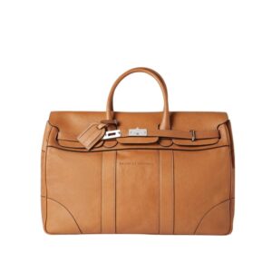 BRUNELLO CUCINELLI COWHIDE COUNTRY WEEKENDER BAG