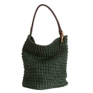 LARGE JWA CORNER BUCKET – TOP HANDLE BAG