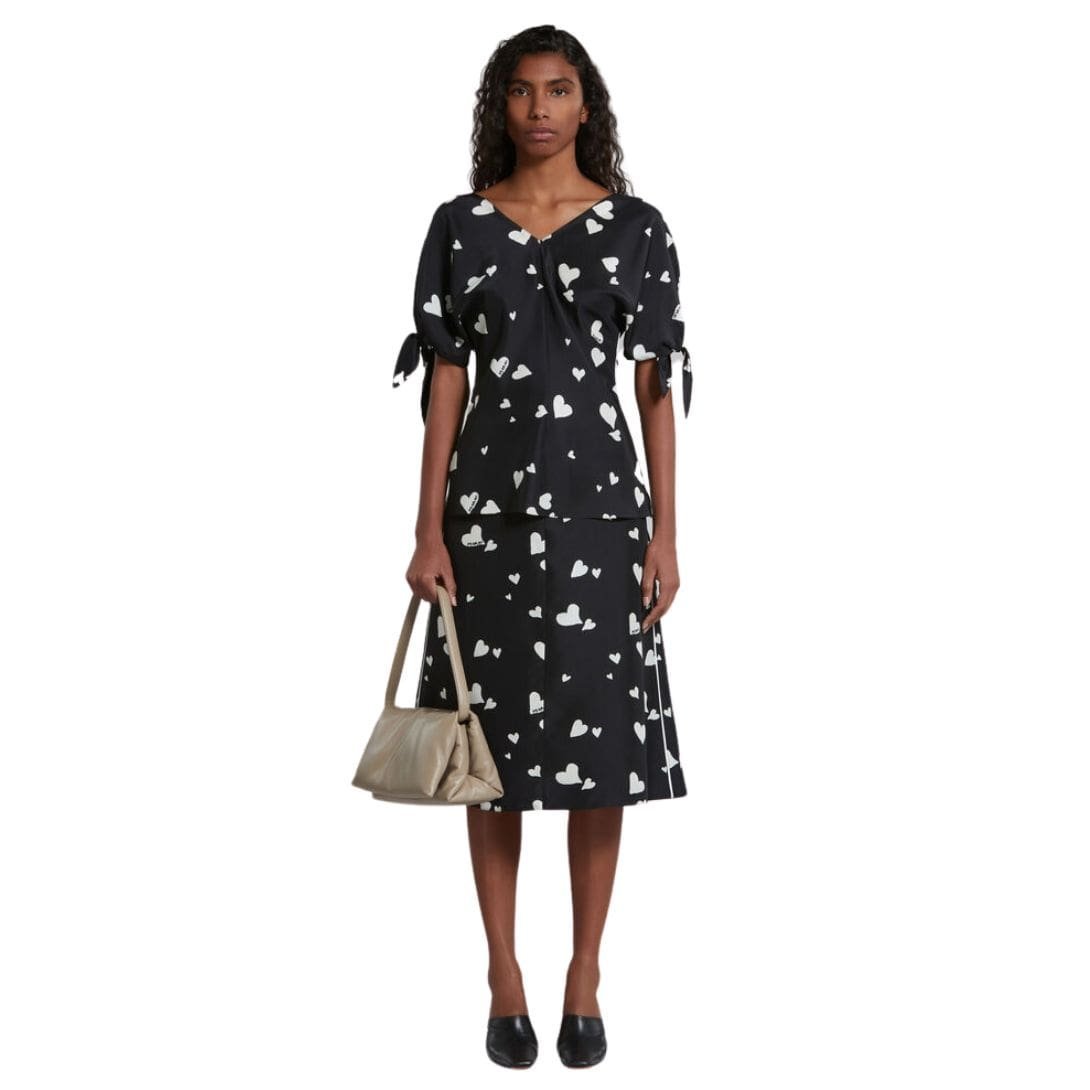 MARNI BEIGE LEATHER PRISMA SHOULDER BAG - Image 6