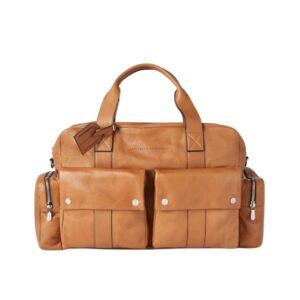 BRUNELLO CUCINELLI COWHIDE LEISURE BAG