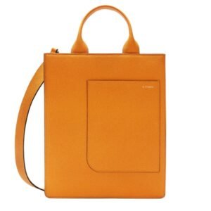 VALEXTRA BOXY TOP HANDLE MINI BAG