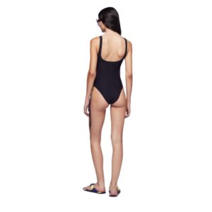 THE ATTICO BLACK ONE PIECE