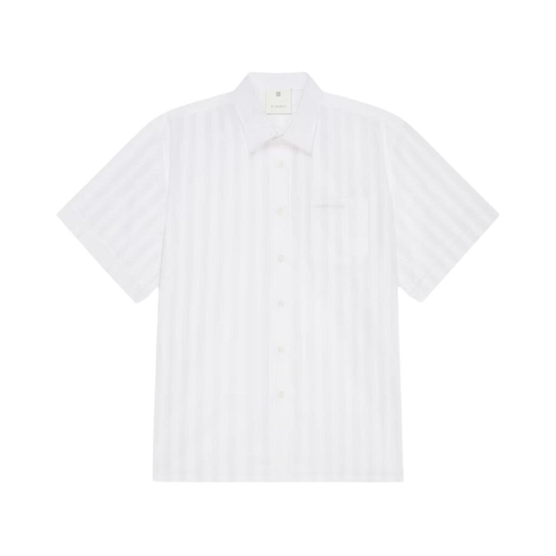 GIVENCHY SHIRT IN COTTON VOILE WITH STRIPES
