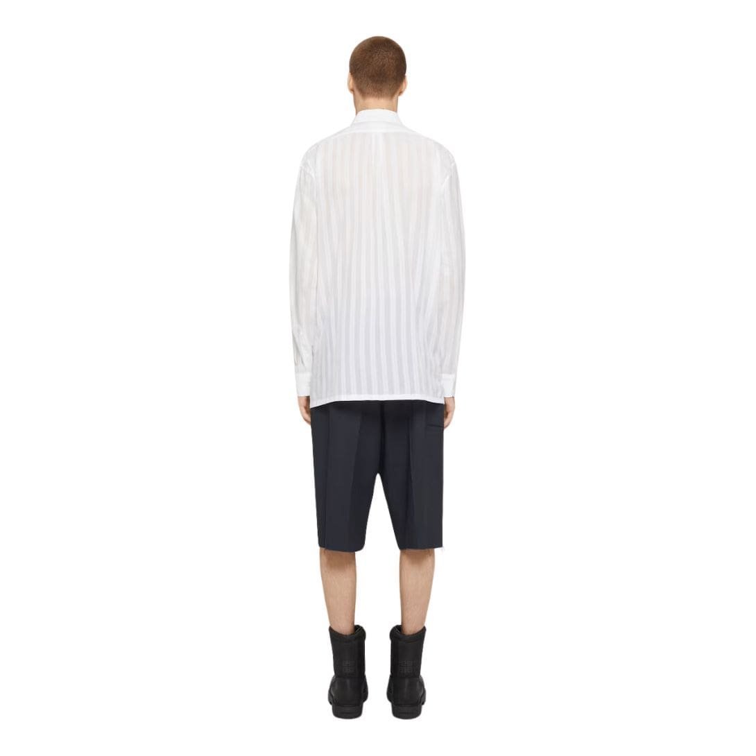 GIVENCHY SHIRT IN COTTON VOILE WITH STRIPES - Image 4