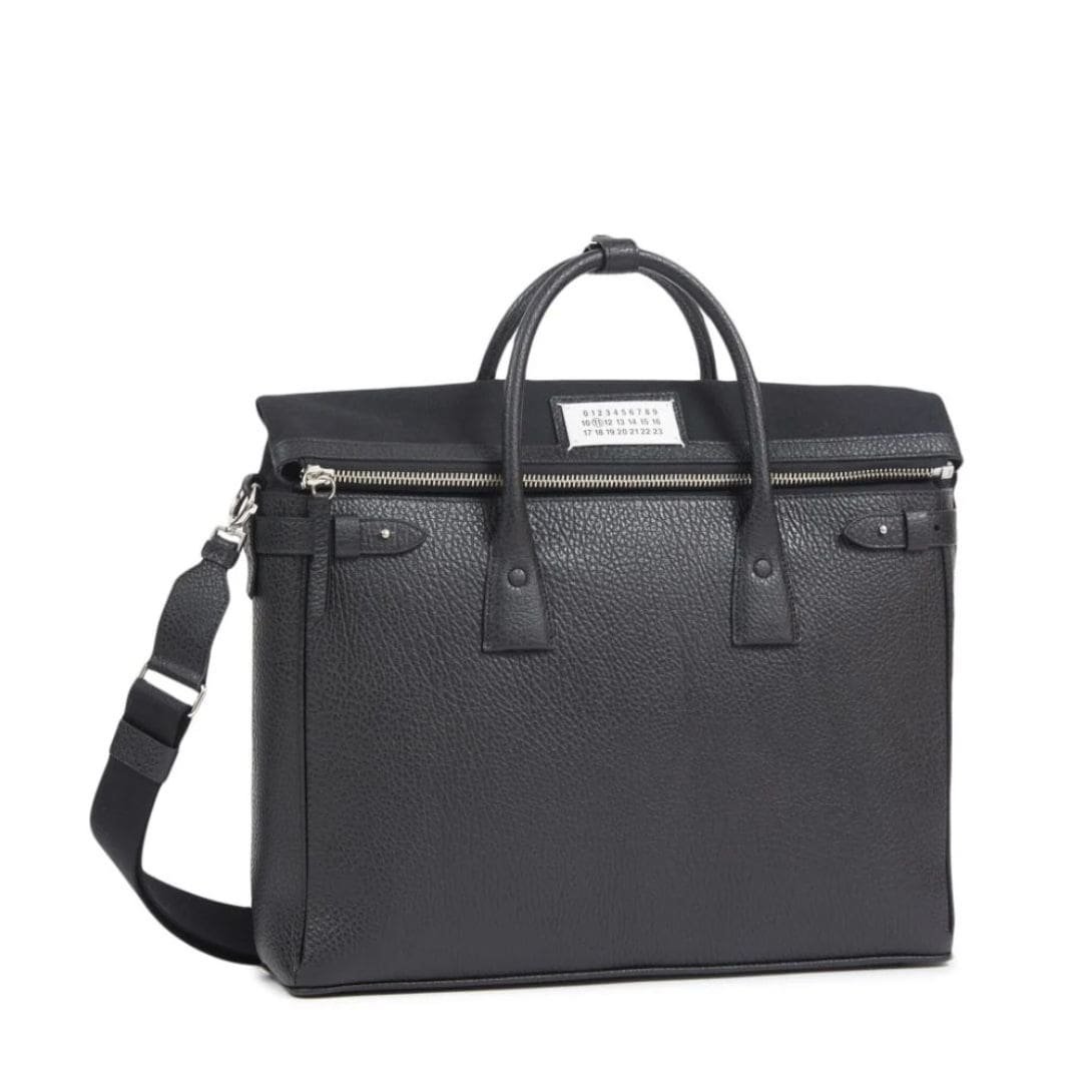 MAISON MARGIELA 5AC DAILY LEATHER TOTE BAG - Image 3