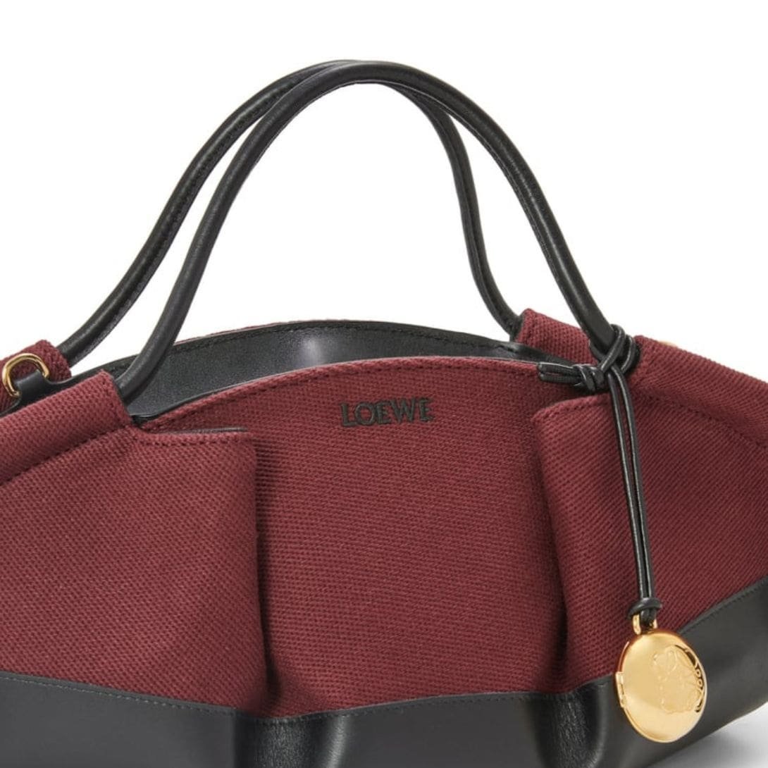 LOEWE SMALL PASEO BAG IN SHINY CALFSKIN - Image 5