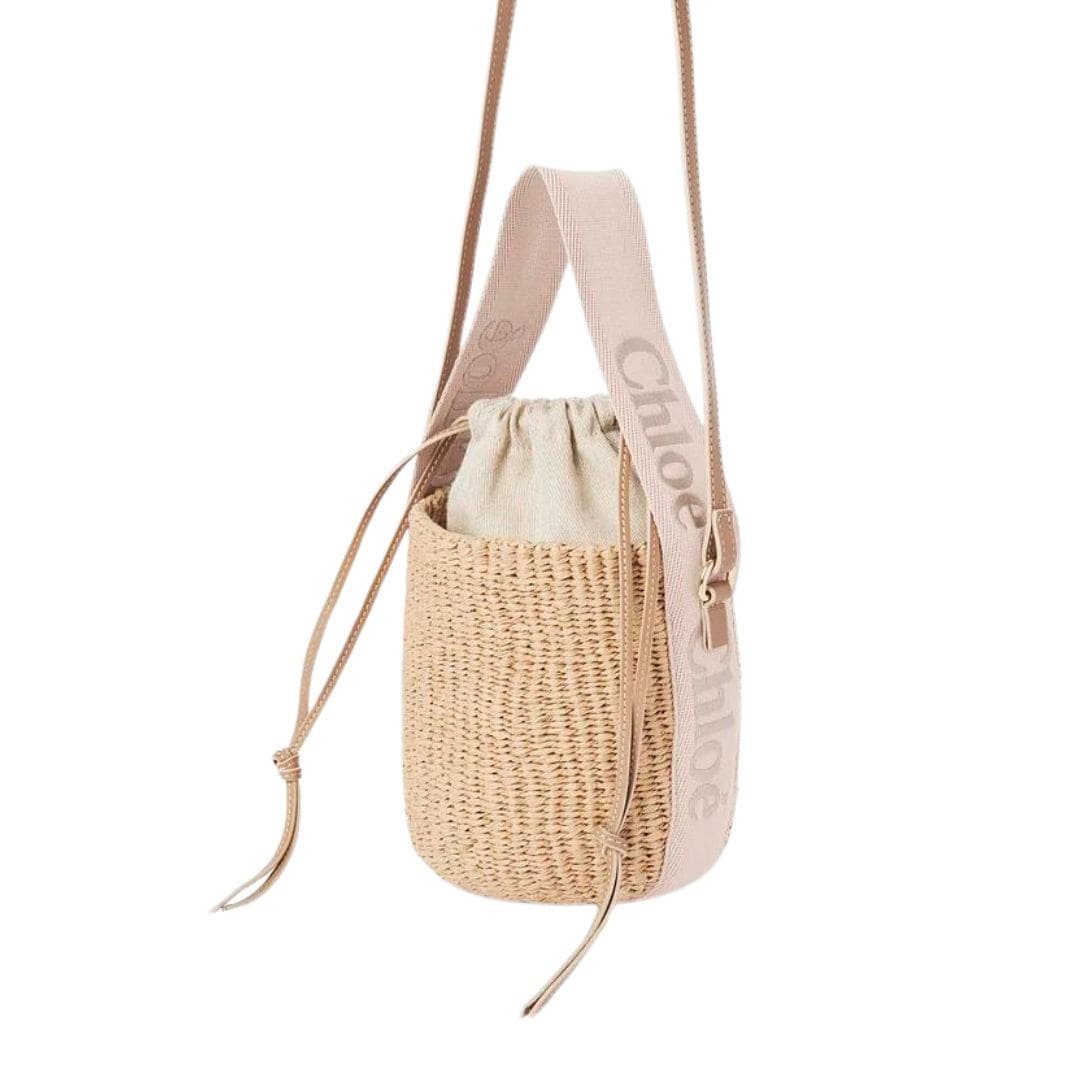 CHLOE SMALL WOODY BASKET BLUSHY BEIGE - Image 4