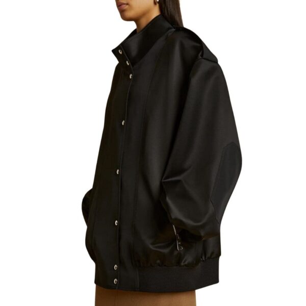 KHAITE THE FARRIS JACKET IN BLACK - Image 3