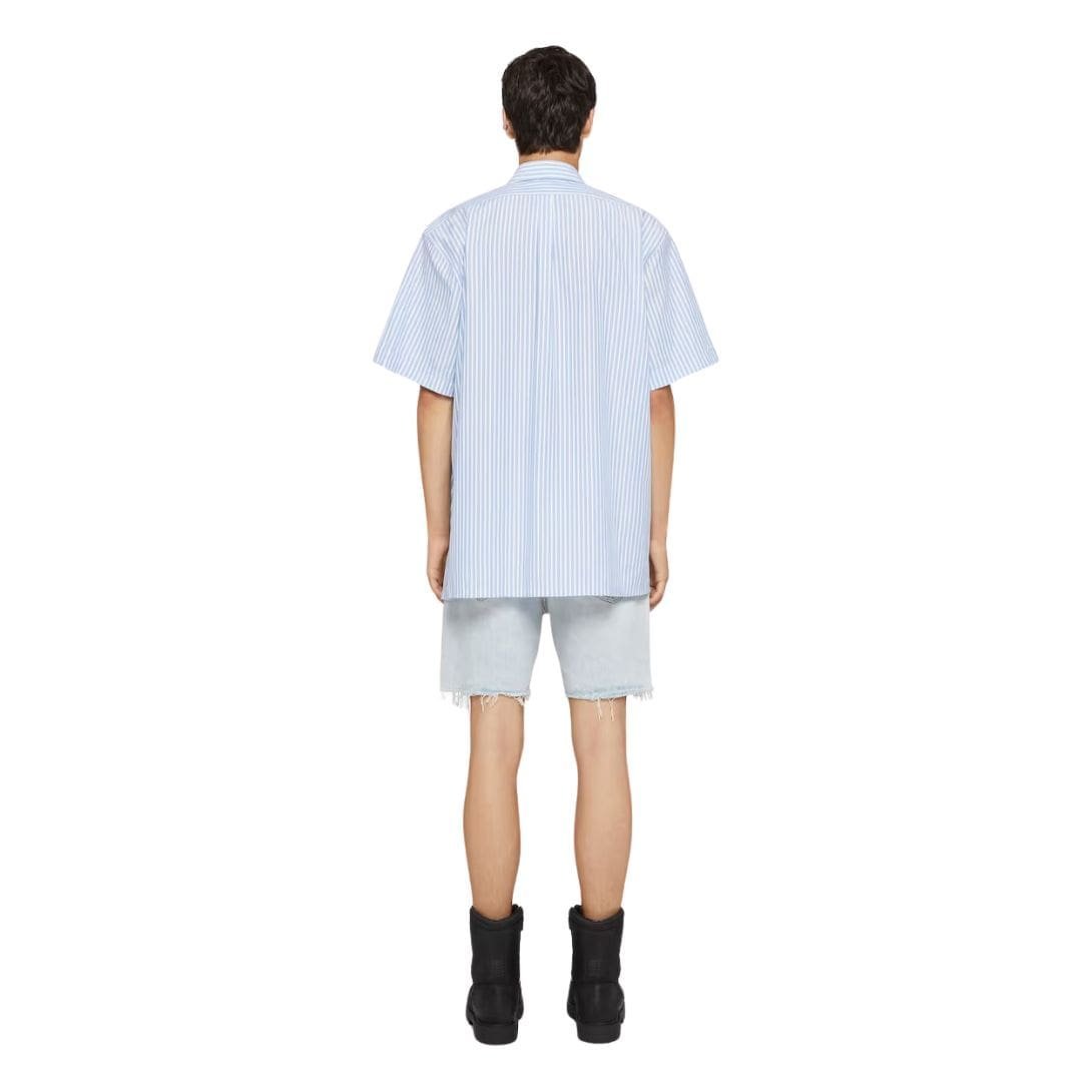 GIVENCHY STRIPED GIVENCHY CREST SHIRT IN COTTON - Image 4
