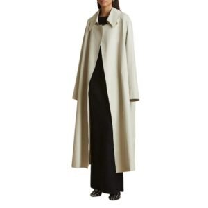 KHAITE THE MINNIE COAT IN NIMBUS