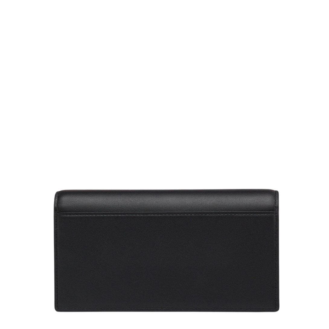 MCM LARGE DIAMOND CHAIN WALLET IN SPANISH CALF LEATHER BLACK - Image 4