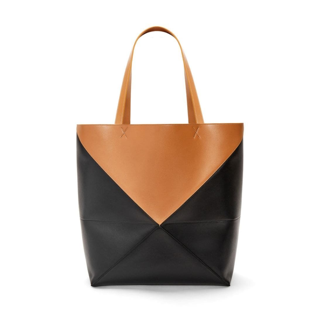 LOEWE PUZZLE FOLD TOTE XL BAG IN SHINY CALFSKIN - Image 3