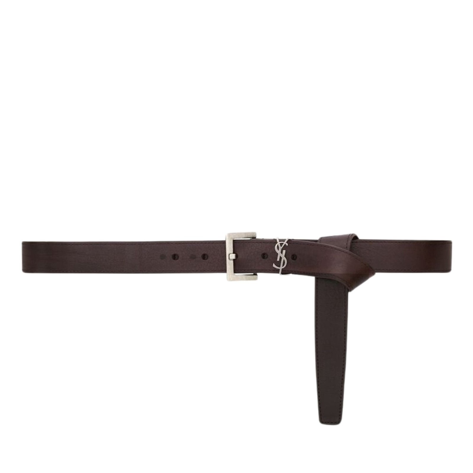 SAINT LAURENT CASSANDRE BELT IN VEGETABLE-TANNED LEATHER - Image 3