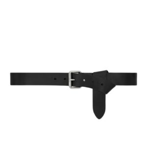 SAINT LAURENT MOTORCYCLE BELT IN VEGETABLE TANNED LEATHER