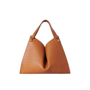 THE ROW ALEXIA BAG IN OSTRICH