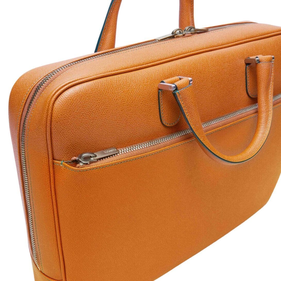 VALEXTRA AVIETTA BRIEFCASE WITH ZIP 24H - Image 3