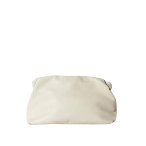 THE ROW BOURSE CLUTCH BAG IN LEATHER