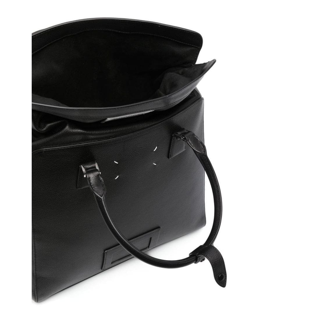 MAISON MARGIELA 5AC DAILY VERTICAL LEATHER BACKPACK - Image 3