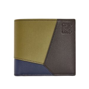 LOEWE PUZZLE BIFOLD COIN PURSE WALLET IN CLASSIC CALFSKIN