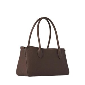 THE ROW EW TOP HANDLE BAG IN LEATHER