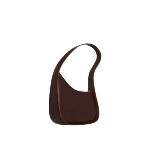 THE ROW HALF MOON BAG IN LEATHER