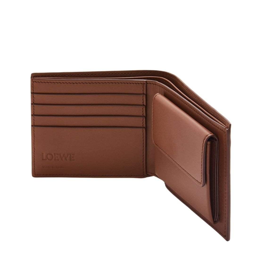 LOEWE PUZZLE BIFOLD COIN PURSE WALLET IN CLASSIC CALFSKIN - Image 4