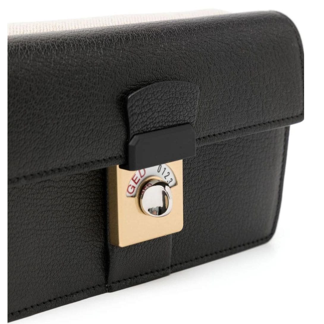 MAISON MARGIELA NEW LOCK LEATHER CROSSBODY BAG - Image 3