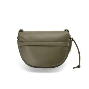 LOEWE SMALL GATE BAG IN SOFT CALFSKIN AND JACQUARD