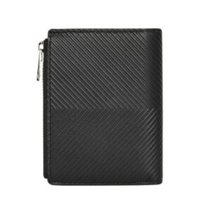 LOEWE SLIM COMPACT WALLET IN CLASSIC TEXTURED CALFSKIN