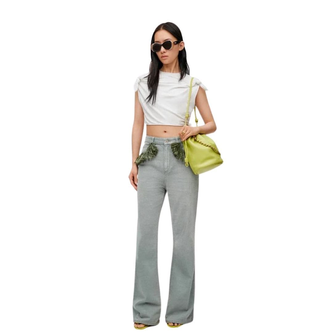 LOEWE BOOTLEG JEANS IN DENIM - Image 4