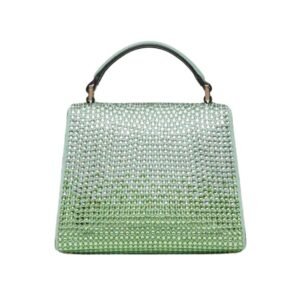 VALENTINO GARAVANI MINI VSLING HANDBAG WITH RHINESTONES