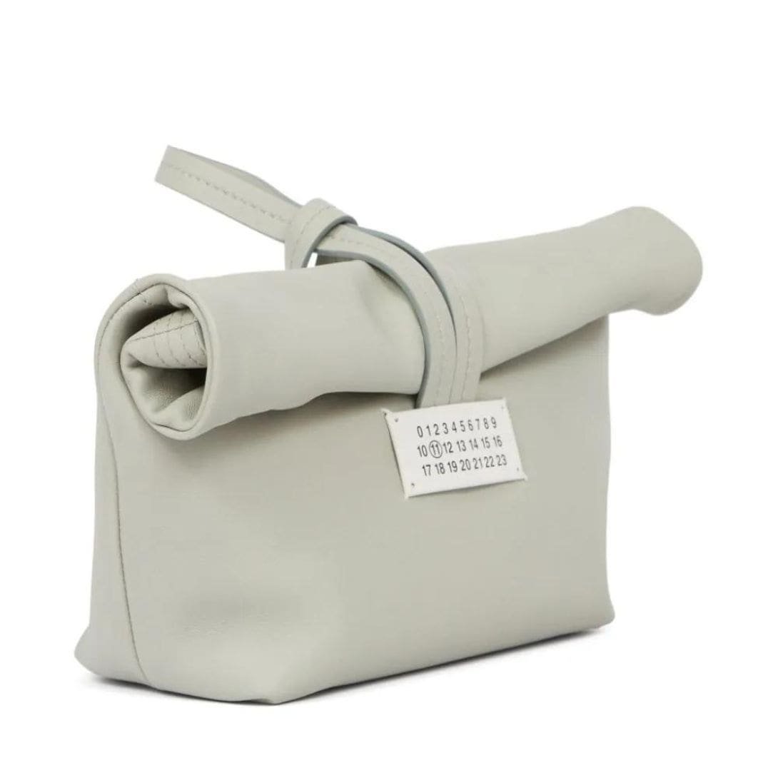 MAISON MARGIELA PAPER LEATHER CLUTCH BAG - Image 3