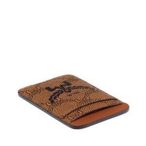 MCM HIMMEL N/S CARD CASE IN LAURETOS COGNAC