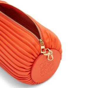 LOEWE BRACELET POUCH IN PLEATED NAPPA