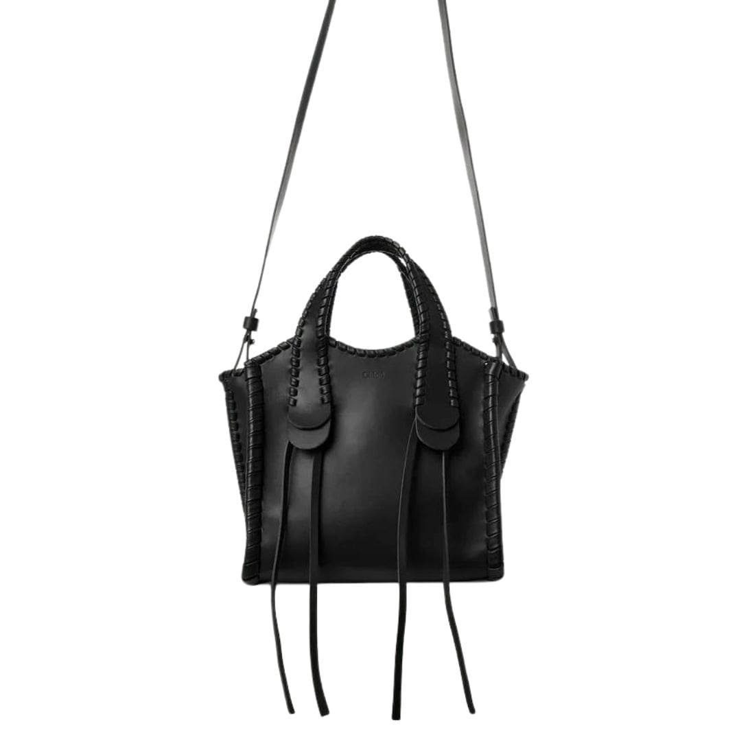 CHLOE SMALL MONY TOTE BAG BLACK - Image 4