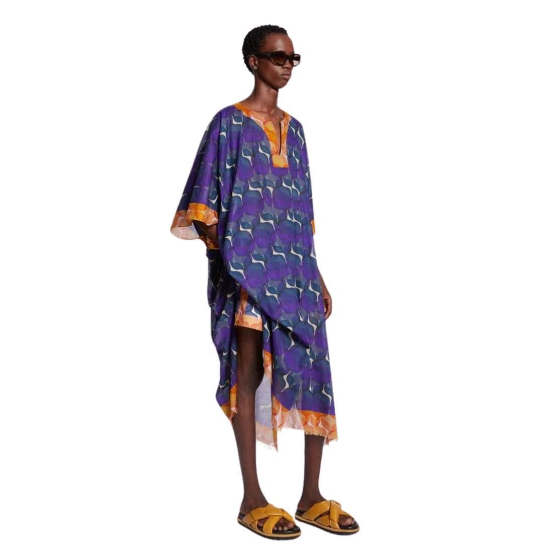 DRIES VAN NOTEN PRINTED KAFTAN - Image 3