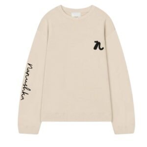 NANUSHKA REMY FLEECE SWEATSHIRT NUDE