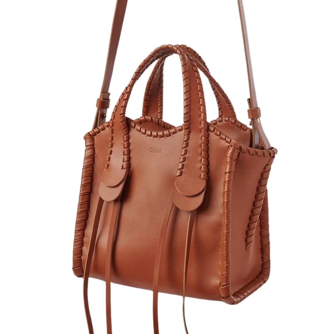 CHLOE SMALL MONY TOTE BAG CARAMEL - Image 4