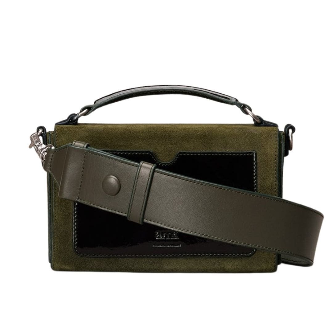 AMI DE COEUR LUNCH BOX BAG IN DARK OLIVE GREEN - Image 4