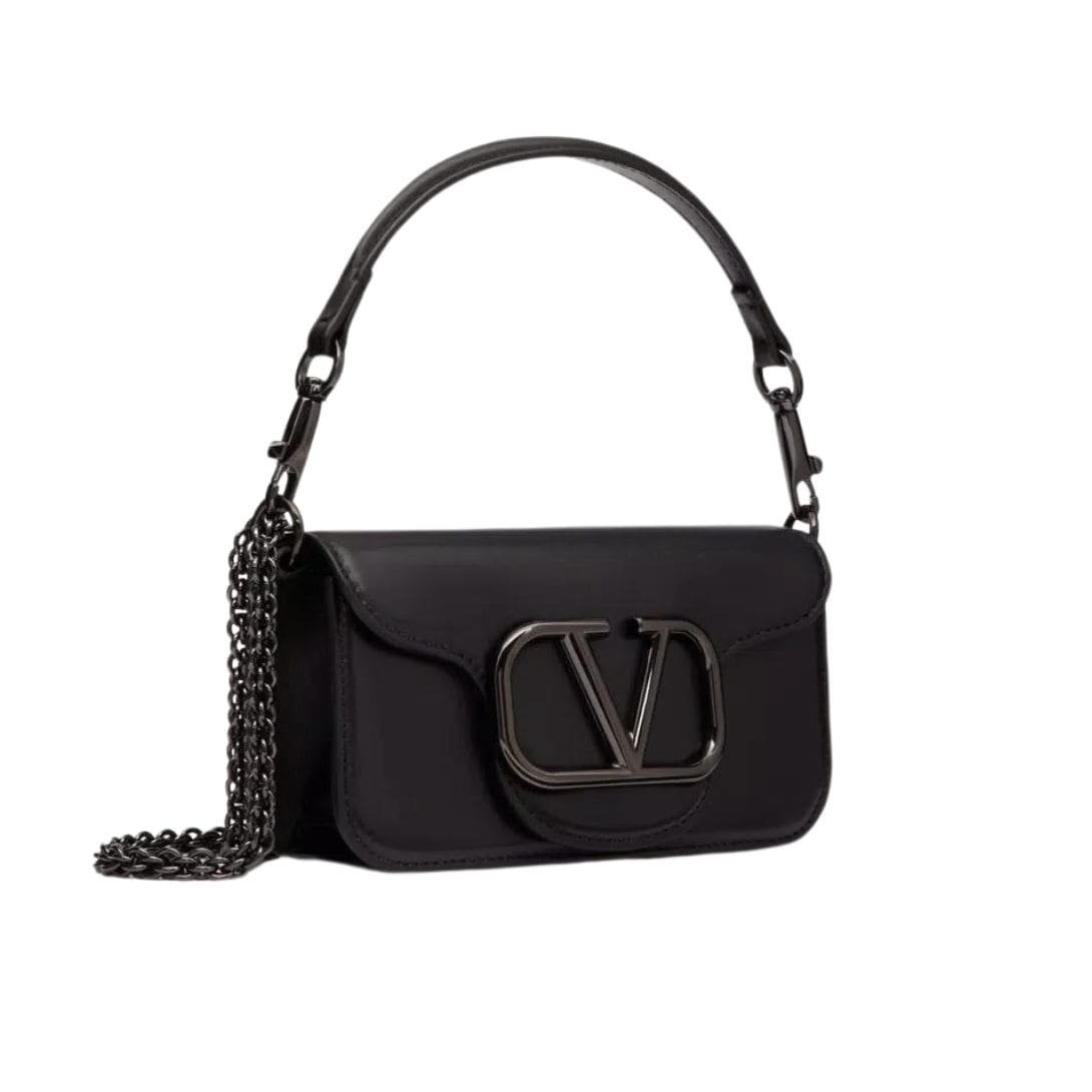 VALENTINO GARAVANI LOCÒ SMALL SHOULDER BAG IN CALFSKIN - Image 3