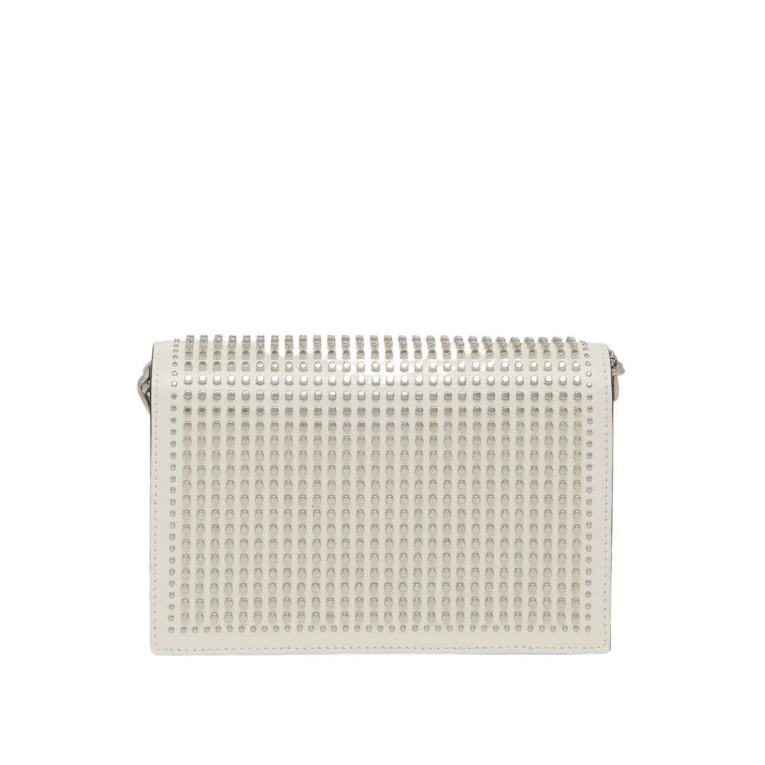 ALEXANDER MCQUEEN WOMEN'S THE BIKER SMALL SKULL BAG IN SOFT IVORY - Image 3