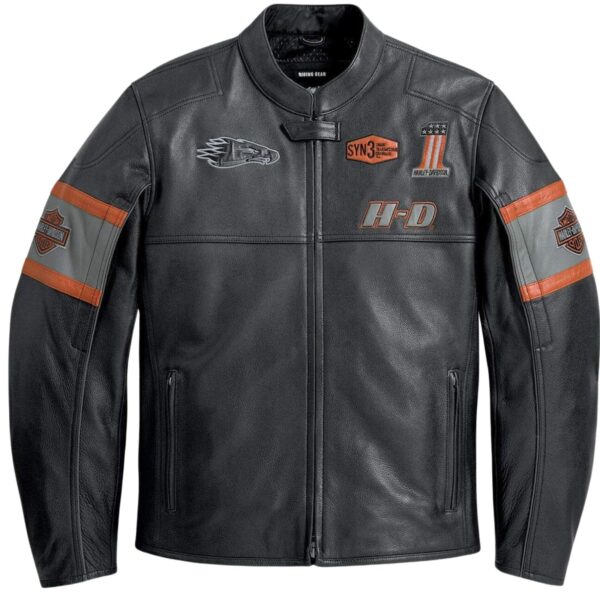 HARLEY DAVIDSON MEN'S SCREAMING EAGLE LEATHER JACKET