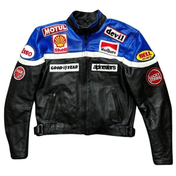 Lucky Strike Racing Leather Jacket