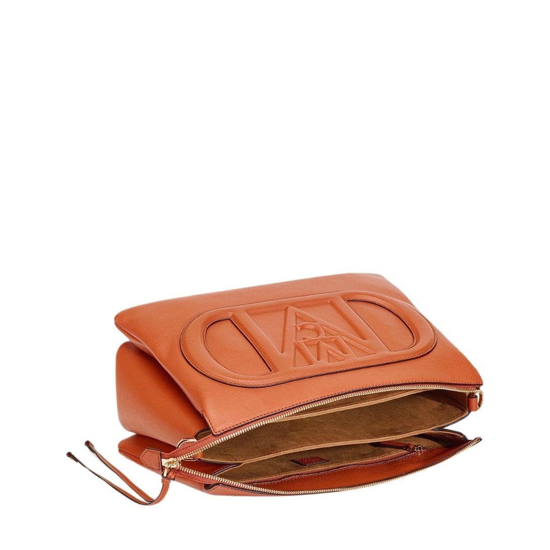 MCM MEDIUM MODE TRAVIA SHOULDER BAG IN SPANISH CALF LEATHER BROWN - Image 5